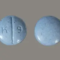 Oxycodone (Oxycodone [ ox-i-koe-done ])-K 9-30 mg-Blue-Round