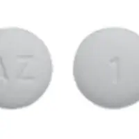 Aripiprazole (oral with sensor) (Aripiprazole (oral with sensor) [ ar-i-pip-ra-zole ])-AZ 1-2 mg-White-Round