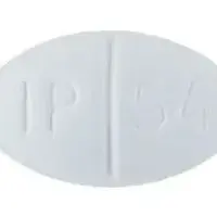 Citalopram (Citalopram [ si-tal-o-pram ])-IP 54-40 mg-White-Oval