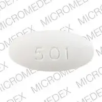 Mirtazapine (Mirtazapine [ mir-taz-a-peen ])-501-45 mg-White-Oval