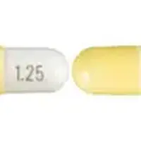 Ramipril (Ramipril [ ram-i-pril ])-APO 1.25-1.25 mg-Yellow & White-Capsule-shape