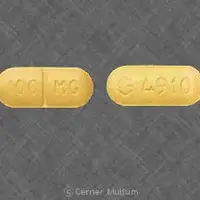 Sertraline (Sertraline [ ser-tra-leen ])-G 4910 100 MG-100 mg-Yellow-Oval