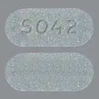 Acyclovir (injection) (Acyclovir (injection) [ a-sye-klo-veer ])-S042-800 mg-Blue-Capsule-shape