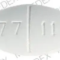 Cimetidine (Cimetidine [ sye-me-ti-deen ])-Z 800 77 11-800 mg-White-Oval