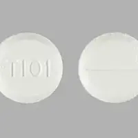 Hyoscyamine (Hyoscyamine [ hye-oh-sye-a-meen ])-T101-0.125 mg-White-Round