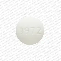 Lisinopril (Lisinopril [ lyse-in-oh-pril ])-3972 V-10 mg-White-Round