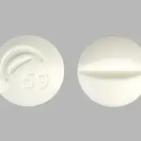 Lorazepam (injection) (Lorazepam (injection) [ lor-a-ze-pam ])-Logo 59-1 mg-White-Round