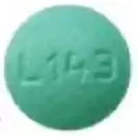 Losartan (Losartan [ loe-sar-tan ])-L143-25 mg-Green-Round