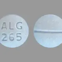 Oxycodone (Oxycodone [ ox-i-koe-done ])-ALG 265-30 mg-Blue-Round