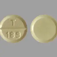 Oxycodone (Oxycodone [ ox-i-koe-done ])-T 189-30 mg-Yellow-Round