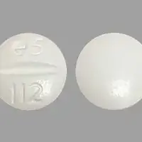 Phenobarbital (Phenobarbital [ fee-noe-bar-bi-tal ])-e5 112-64.8 mg-White-Round