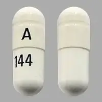 Pregabalin (Pregabalin [ pre-gab-a-lin ])-A 144-150 mg-White-Capsule-shape