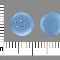 Zolpidem (Zolpidem [ zole-pi-dem ])-ZCR-12.5 mg-Blue-Round