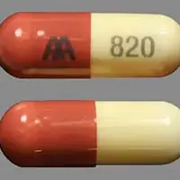 Amoxicillin (Amoxicillin)-AA 820-250 mg-Brown / Beige-Capsule-shape