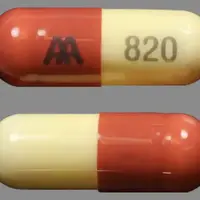 Amoxicillin (Amoxicillin)-AA 820-250 mg-Brown / Beige-Capsule-shape