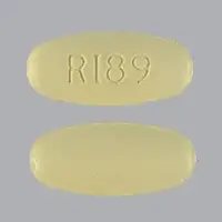 Minocycline (eent) (monograph) (Medically reviewed)-RI89-50 mg-Yellow-Oval