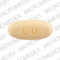 Quinapril (Quinapril [ kwin-a-pril ])-LU F04-40 mg-Yellow-Oval