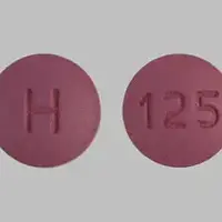 Ropinirole (Ropinirole (oral) [ roe-pin-i-role ])-H 125-3 mg-Purple-Round