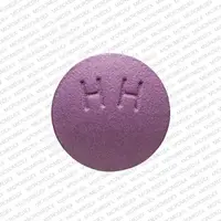 Ropinirole (Ropinirole (oral) [ roe-pin-i-role ])-HH 976-3 mg-Purple-Round