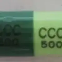 Cephalexin (Cephalexin [ sef-a-lex-in ])-CCC 500 CCC 500-500 mg-Dark & Light Green-Capsule-shape