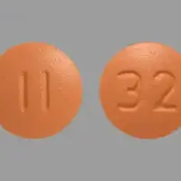Chlorpromazine (Chlorpromazine (oral/injection) [ klor-proe-ma-zeen ])-11 32-100 mg-Brown-Round