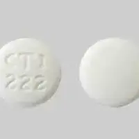 Ciprofloxacin (injection) (Ciprofloxacin (injection) [ sip-roe-flox-a-sin ])-CTI 222-250 mg-White-Round