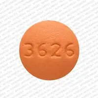 Doxycycline (eent) (monograph) (Medically reviewed)-3626-100 mg-Orange-Round