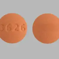 Doxycycline (Doxycycline [ dox-i-sye-kleen ])-3626-100 mg-Orange-Round