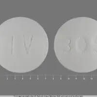 Hydroxyzine (Hydroxyzine [ hye-drox-ee-zeen ])-TV 309-50 mg-White-Round