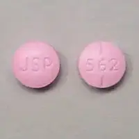 Levothyroxine (oral/injection) (Levothyroxine (oral/injection) [ lee-voe-thye-rox-een ])-JSP 562-112 mcg (0.112 mg)-Pink-Round