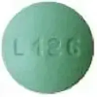 Losartan (Losartan [ loe-sar-tan ])-L126-100 mg-Green-Round