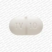 Warfarin (Warfarin (oral) [ war-far-in ])-TV 10 1720-10 mg-White-Capsule-shape