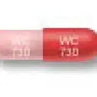 Amoxicillin (Amoxicillin)-WC 730 WC 730-250 mg-Pink / Red-Capsule-shape