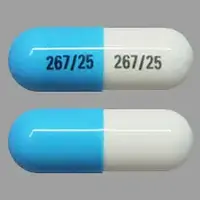 Atomoxetine (Atomoxetine [ at-oh-mox-e-teen ])-267 25 267 25-25 mg-Blue & White-Capsule-shape