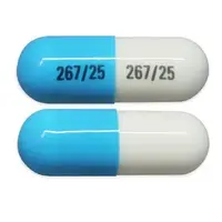 Atomoxetine (Atomoxetine [ at-oh-mox-e-teen ])-267 25 267 25-25 mg-Blue & White-Capsule-shape