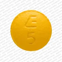 Benazepril (Benazepril [ ben-ay-ze-pril ])-E 5-5 mg-Yellow-Round