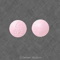 Benazepril (Benazepril [ ben-ay-ze-pril ])-E 82-20 mg-Pink-Round