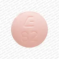 Benazepril (Benazepril [ ben-ay-ze-pril ])-E 82-20 mg-Pink-Round
