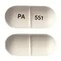 Cimetidine (Cimetidine [ sye-me-ti-deen ])-PA 551-400 mg-White-Oval