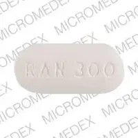 Ranitidine (Ranitidine [ ra-ni-ti-deen ])-APO RAN 300-300 mg-White-Oval