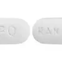 Ranitidine (Ranitidine [ ra-ni-ti-deen ])-APO RAN 300-300 mg-White-Oval