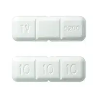 Buspirone (Buspirone [ byoo-spye-rone ])-TV 5200 10 10 10-30 mg-White-Rectangle