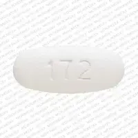 Levetiracetam (oral/injection) (Levetiracetam (oral/injection) [ lee-ve-tye-ra-se-tam ])-HH 172-500 mg-White-Oval