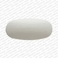 Levetiracetam (monograph) (Keppra)-L008-500 mg-White-Capsule-shape