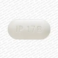 Metformin (eqv-fortamet) (Metformin [ met-for-min ])-IP 178-500 mg-White-Capsule-shape