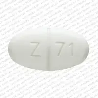 Metformin (Metformin [ met-for-min ])-Z 71-1000 mg-White-Oval