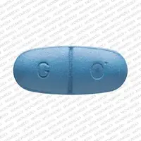Naproxen (Naproxen [ na-prox-en ])-G 0-550 mg-Blue-Capsule-shape