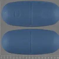 Naproxen (Naproxen [ na-prox-en ])-G 0-550 mg-Blue-Capsule-shape