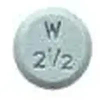 Warfarin (Warfarin (oral) [ war-far-in ])-I G W 2 1/2-2.5 mg-Green-Round