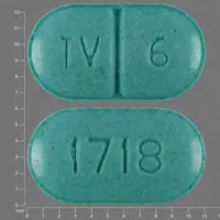 Warfarin (Warfarin (oral) [ war-far-in ])-TV 6 1718-6 mg-Green-Capsule-shape